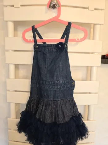 robe bleu à froufrou Orchestra