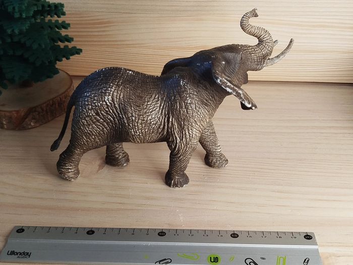 Schleich éléphant d'Afrique Figurine Animal de la savane - photo numéro 5