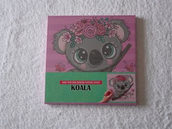 Toile Diamond Painting "Koala" neuf pour enfants (âge minimum : + 6 ans)