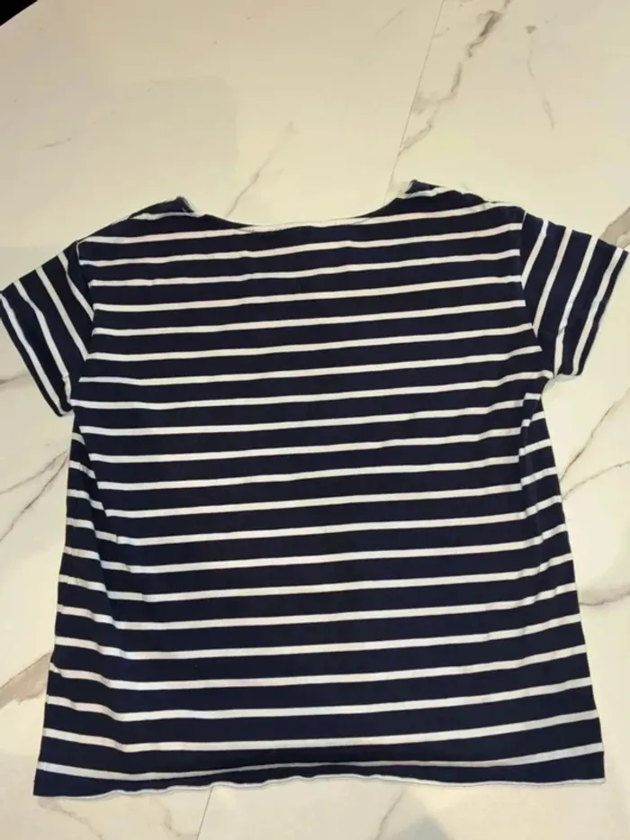 T-shirt marinière – LOGG – Taille S - photo numéro 5