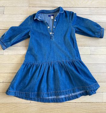 Robe en jean manches longues 👧🏻