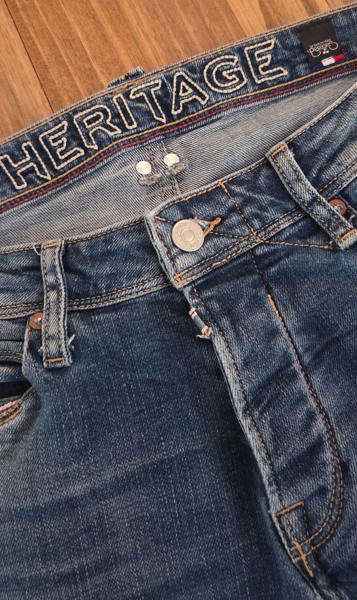 Jean Le Temps des Cerises Héritage MARVIN T33 – Slim bleu délavé – excellent état - photo numéro 7