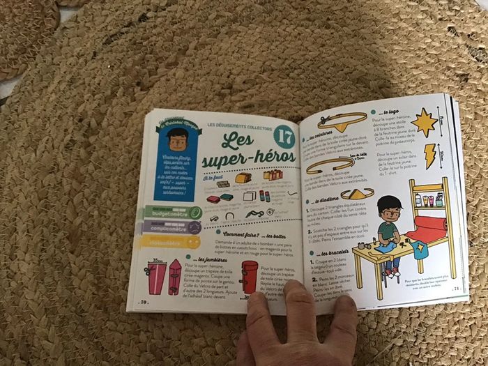 Livre copains déguisements jeux , apprends à créer plus de 20 déguisements - photo numéro 5