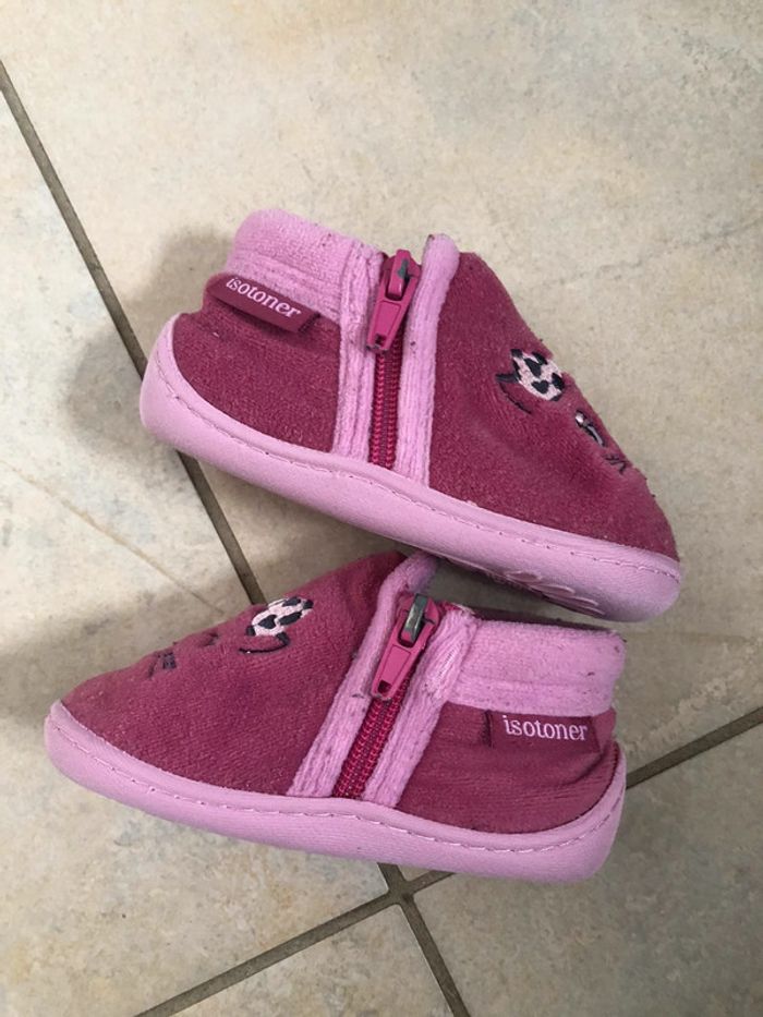 Chaussons isotoner fille 22 chat - photo numéro 4