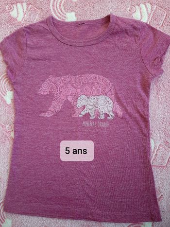 Tee-shirt 5 ans