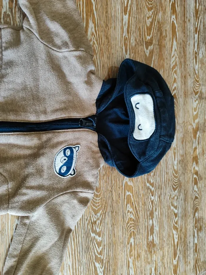 đ veste zippĂ©e taille 6 Mois đ - photo numĂ©ro 2