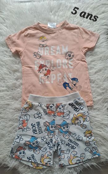 Pyjama paw patrol 5ans