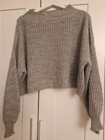 Pull court gris, Outfitbook, TU