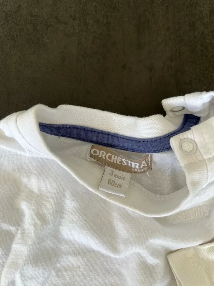 Lot de deux t-shirts manches courtes - photo numéro 2
