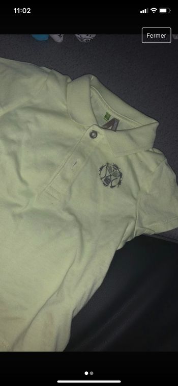 Polo manches courtes 12 mois