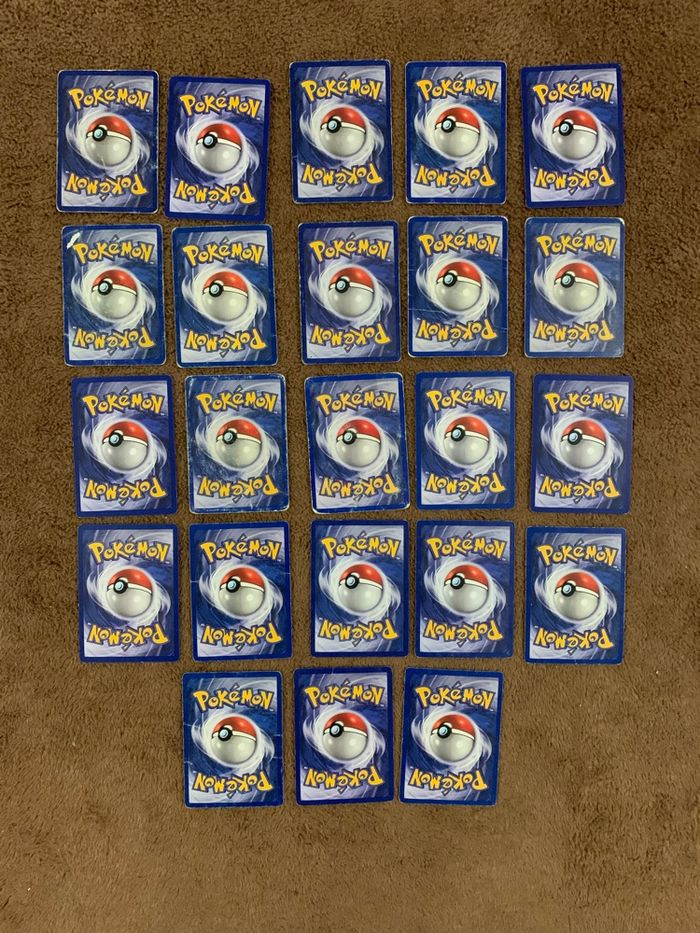 Lot de 23 cartes Pokémon anciennes - photo numéro 2