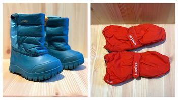 Lot bottes neige + gants