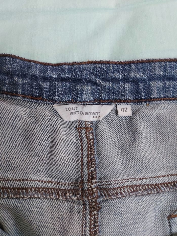 Ju0e courte denim - photo numéro 2