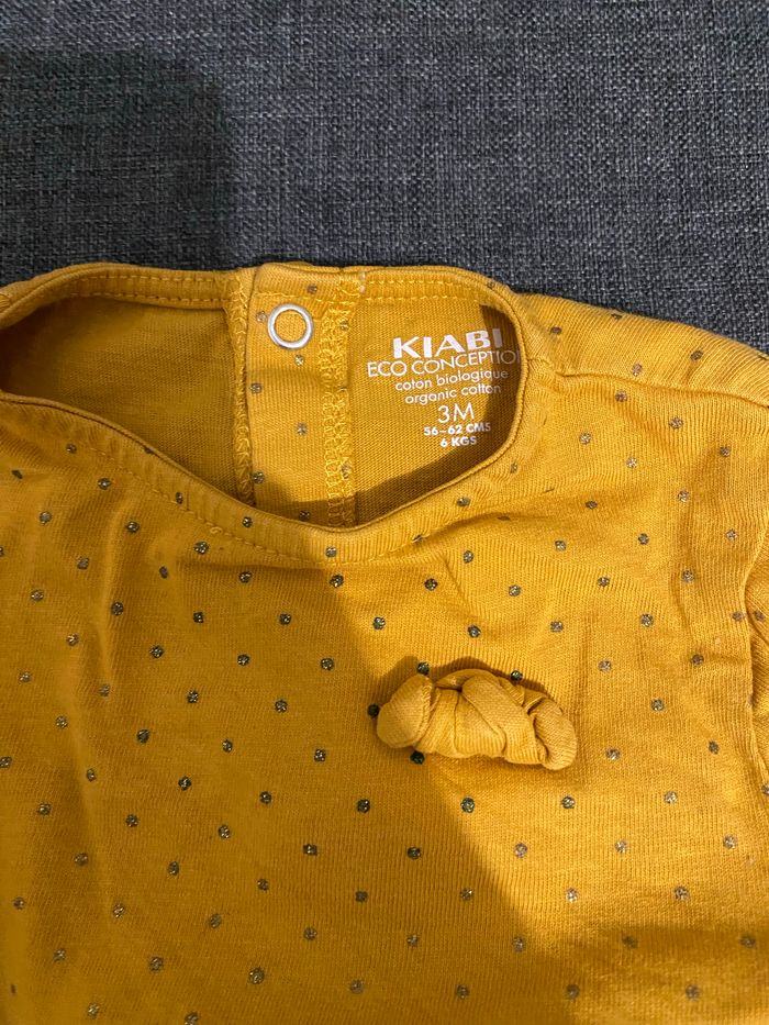 Tee shirt à manches longues taille 3 mois - photo numéro 2