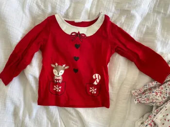 Tee shirt Noël H&M 80cm