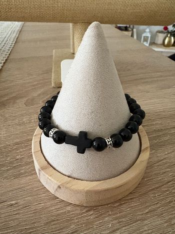 Bracelet extensible noir