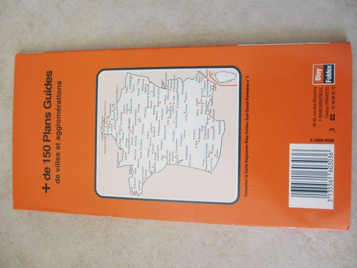 Plan de ville Pau - Blay-Foldex - photo numéro 2