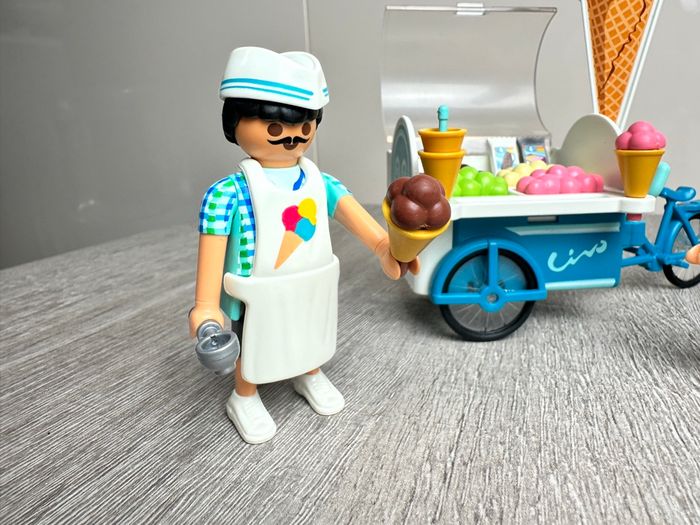 Playmobil - 9426 Marchand de glace et triporteur - photo numéro 7