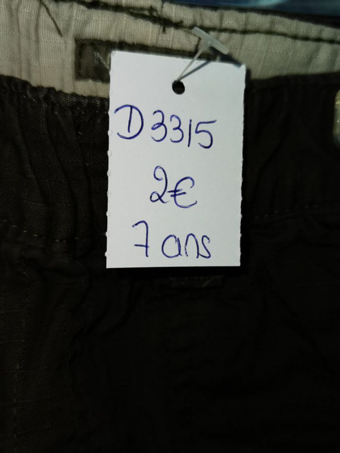 D3315 - pantalon garçon 7 ans - photo numéro 3
