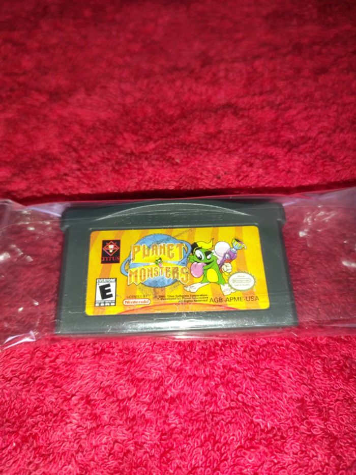 Planet Monster Nintendo gameboy advance - photo numéro 1