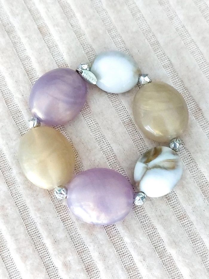 Magnifique bracelet perles vintage - photo numéro 2