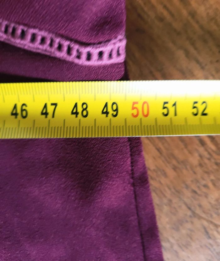 Robe manches courtes bordeaux prune Rue des Abbesses taille 3 ou 38 40 - photo numéro 13