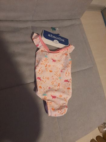 Maillot de bain Absorba taille 12 mois neuf avec étiquettes