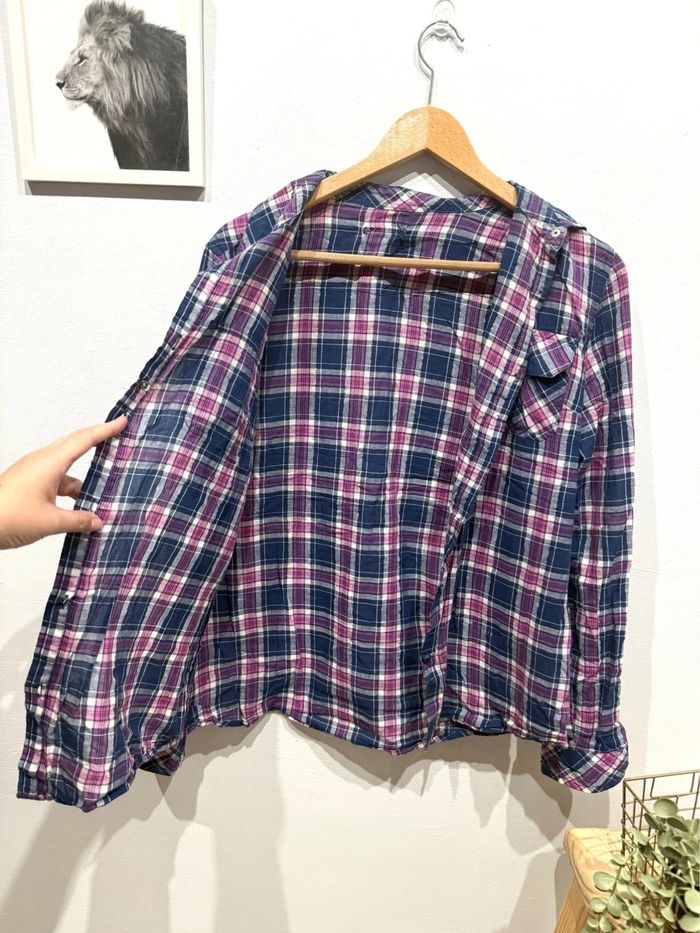 Chemise à carreaux vintage - photo numéro 2