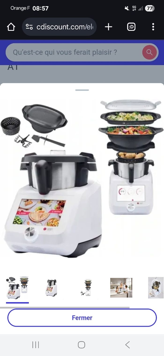 Mr Cuisine Smart Silvercrest neuf - photo numéro 3