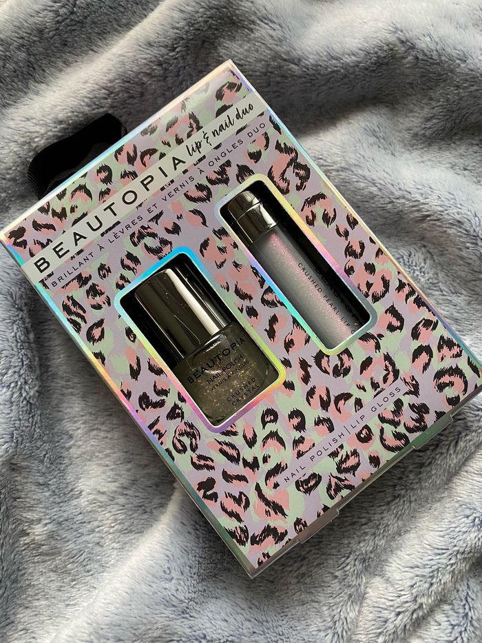 Coffret cadeau duo lèvres et vernis beautopia