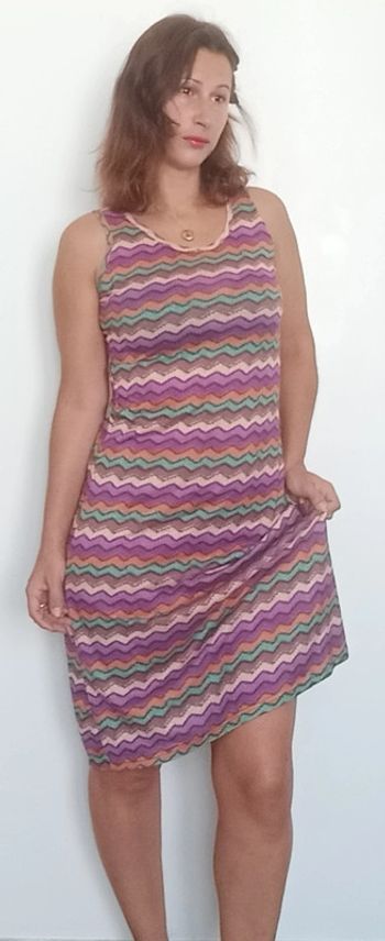 Robe mi longue aztèque