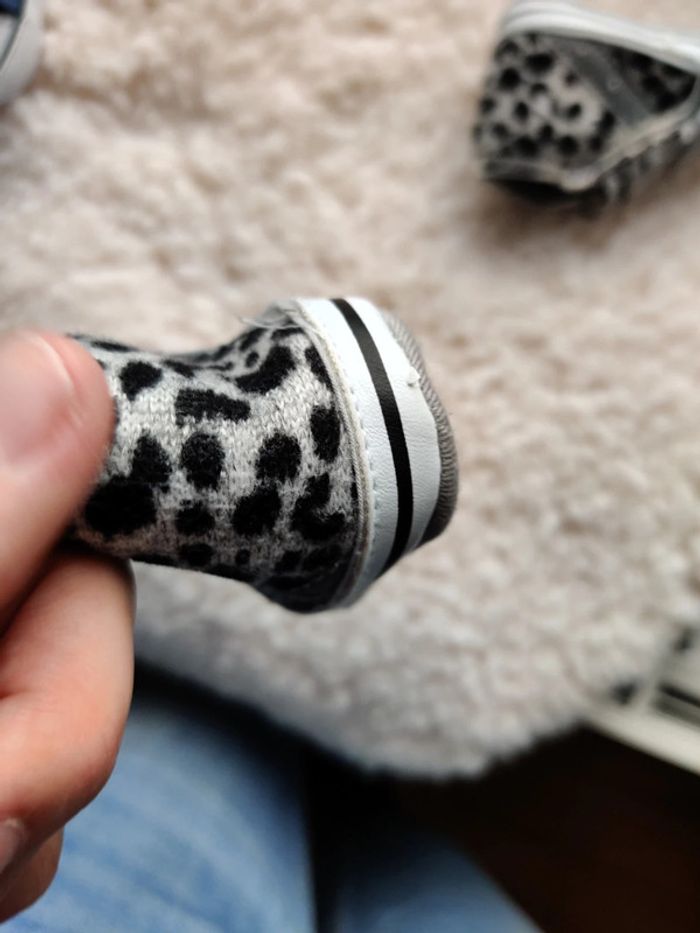 Baskets filles argentée - photo numéro 4