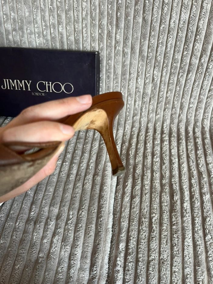 Talons Jimmy Choo authentiques - modèle “Clare Kid” - 38 - photo numéro 18