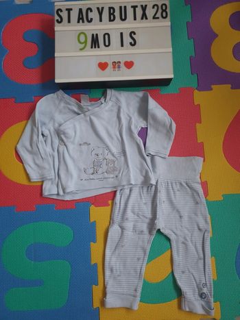 Ensemble pyjama 2 pièce 9 mois