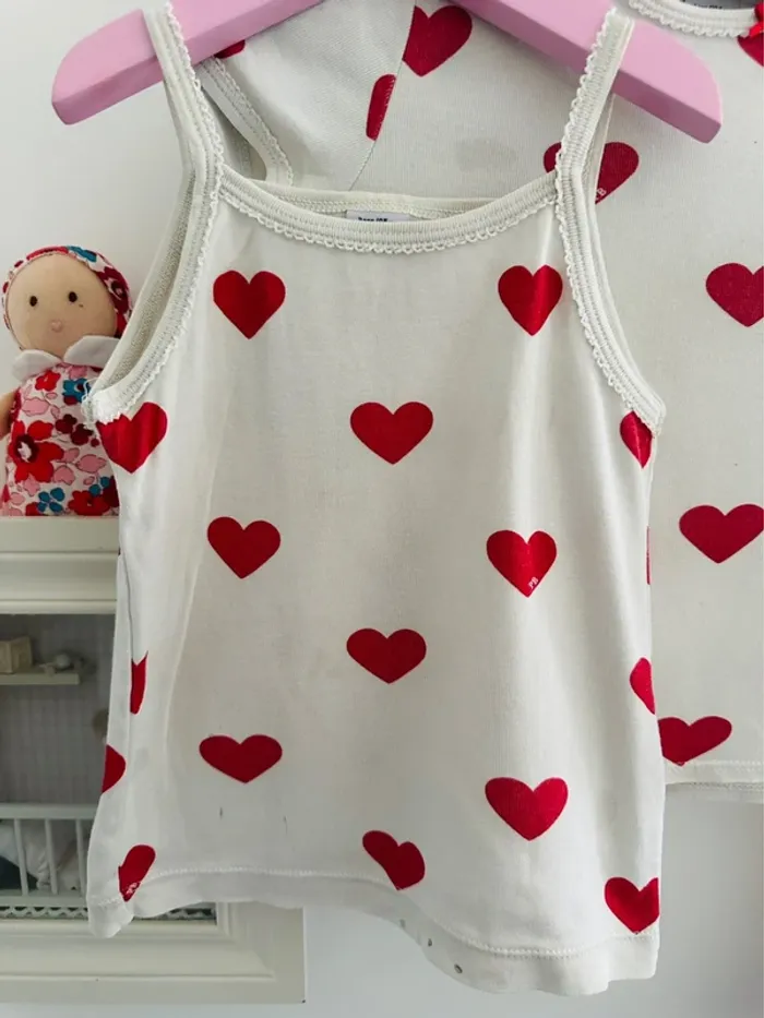 Pyjama deux pièces cœurs PB - photo numéro 4