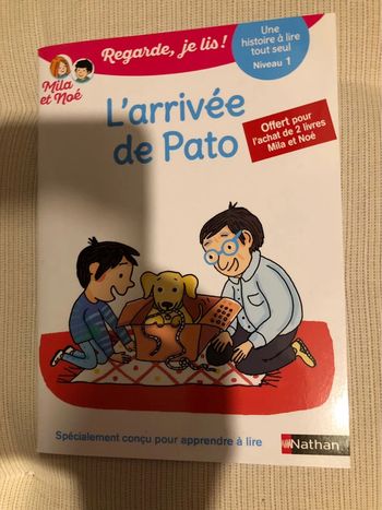 Livre Mila et Noé pour apprendre à lire