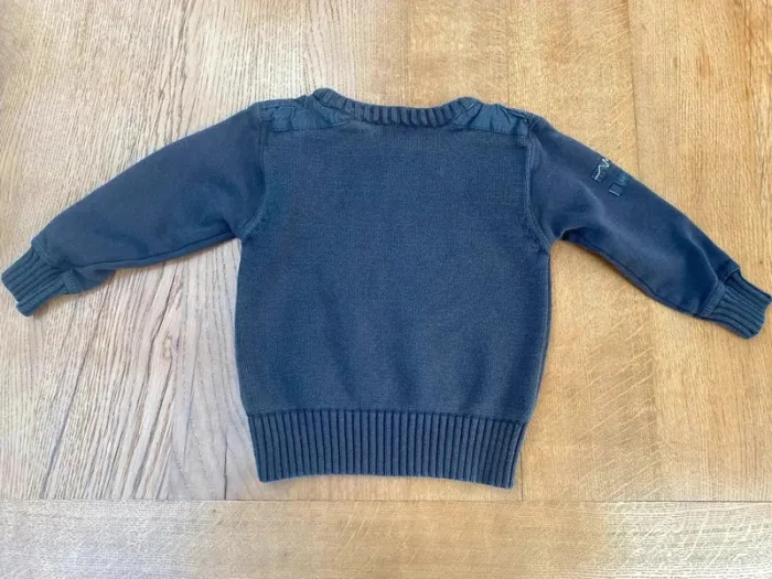 Pull gris anthracite 3 ans NKY - photo numéro 4