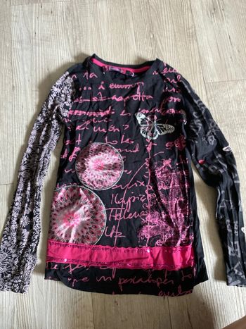 T shirt manche longue desigual