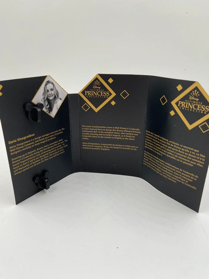 Pin’s à charnière Cendrillon Disney Designer Collection Édition limitée - photo numéro 3
