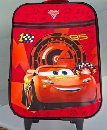 Cartable à Roulette Ou Valise Cars 3 Neuf