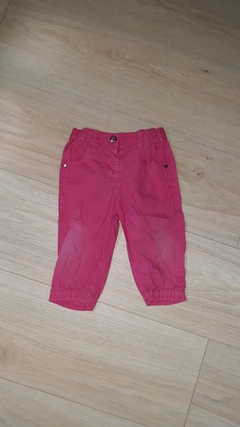 Pantalon toile 12 mois