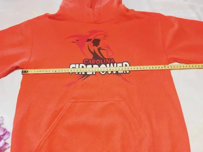 Sweat à capuche mixte Carolina Fire Power Taille S - photo numéro 6