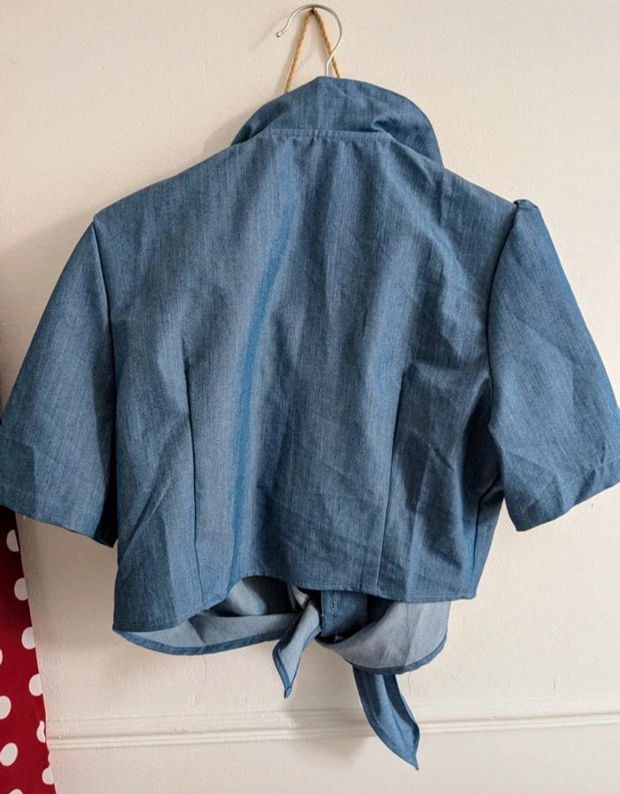 Ensemble chemise et jupe retro taille M - photo numéro 5