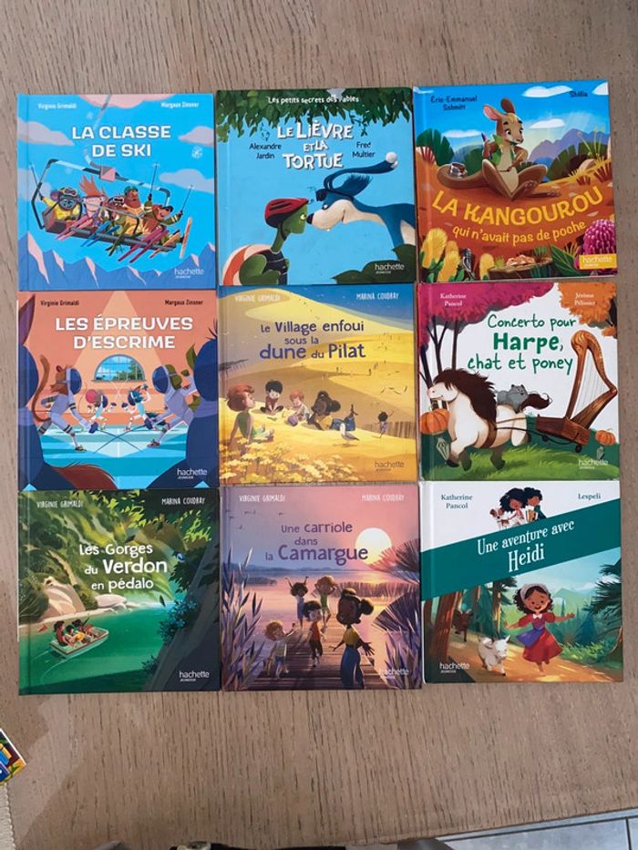 Lot 9 livres mcdo