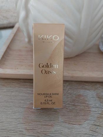 Lip oil nourrissante Goldon Oasis kiko