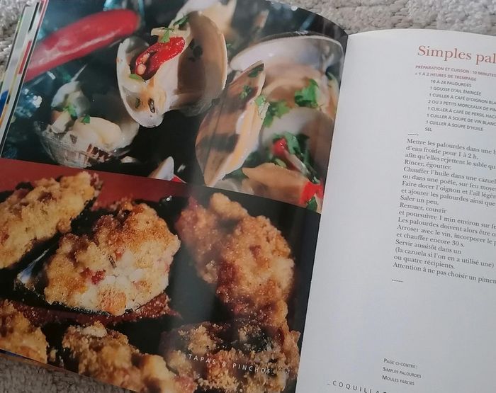 Livre de recettes Tapas et Pinchos Marie-France Chavirey - photo numéro 6