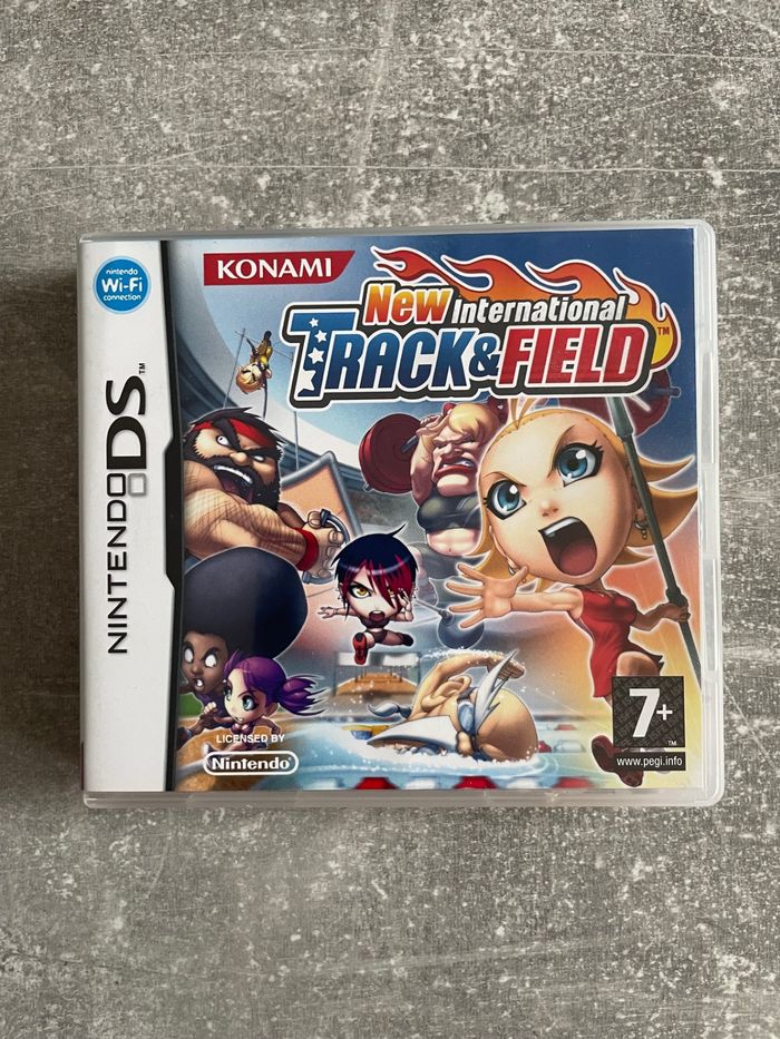 Jeu pour Nintendo DS, New international Track and field en français.