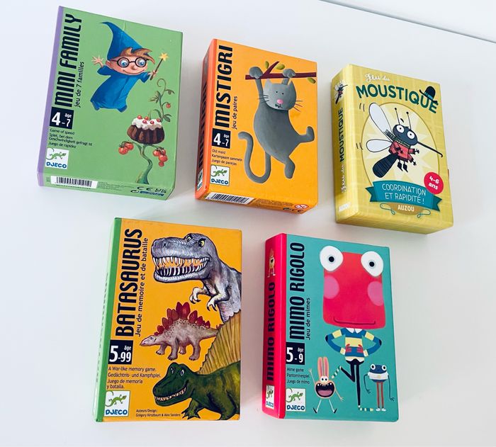 Lot de 5 jeux de société Djeco - photo numéro 9