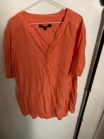 Chemise orange 38