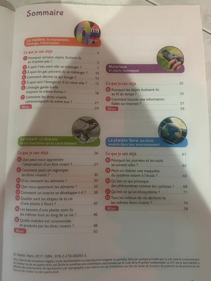 Les cahiers de la luciole au cycle 3 sciences et technologie - photo numéro 2